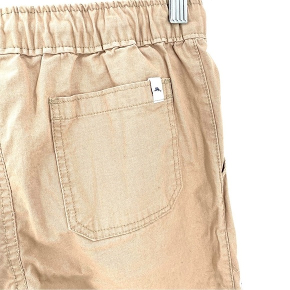 Tommy Bahama Khaki Beige Pants Drawstring Jogger Pants - Picture 5 of 6